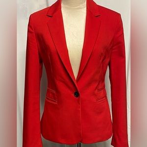 Express Red Blazer